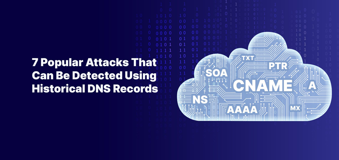 7 Popular Attacks That Can Be Detected Using Historical DNS Records