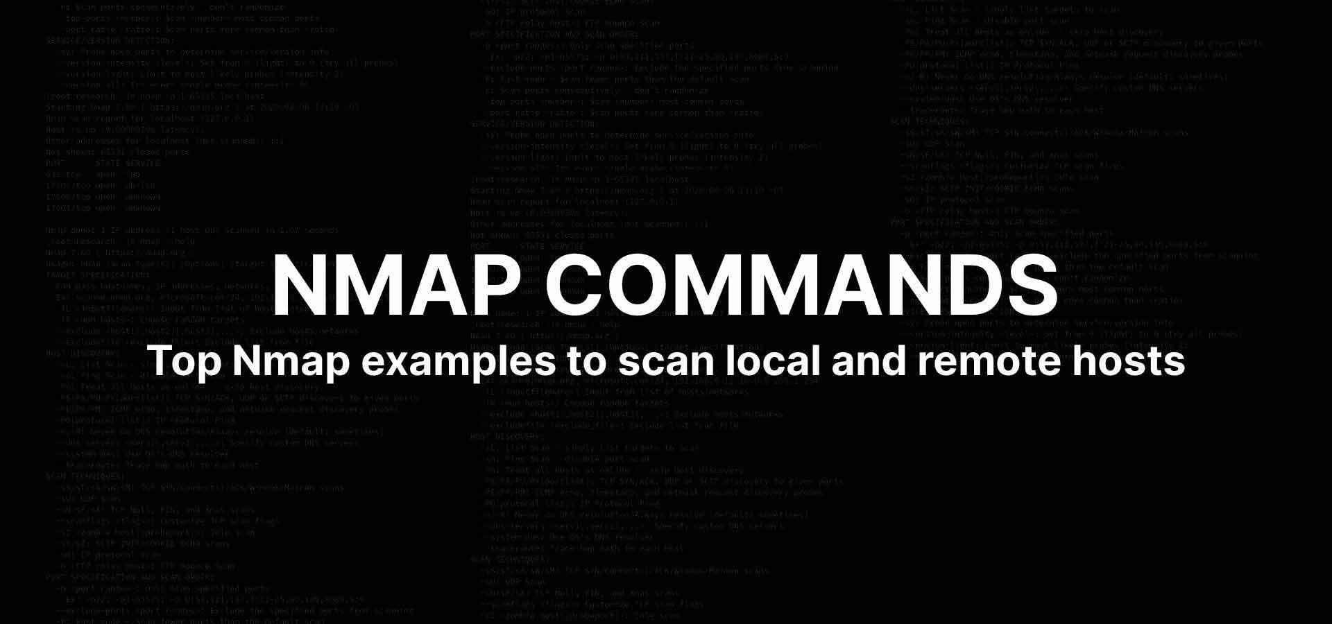 Top 16 Nmap Commands: Nmap Port Tutorial Guide