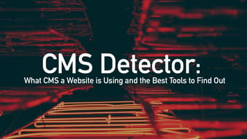 CMS Detector: What CMS a Website is Using and the Best Tools to Find Out