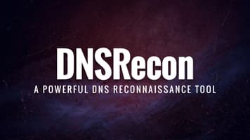 DNSRecon: a powerful DNS reconnaissance tool