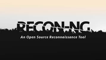 Recon-ng: An Open Source Reconnaissance Tool