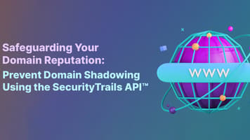 Safeguarding Your Domain Reputation: Prevent Domain Shadowing Using the SecurityTrails API