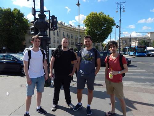 Remote team in Budapest