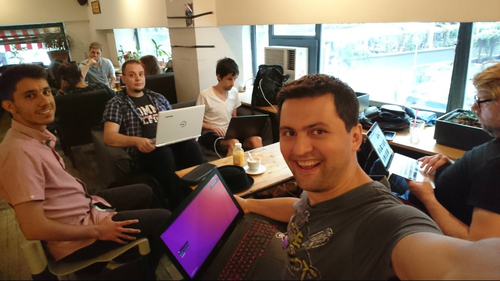 Team meetup in Budapest