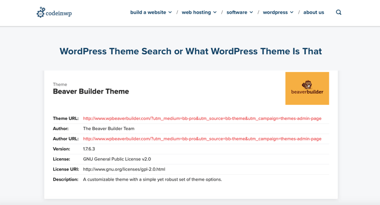 WordPress Theme