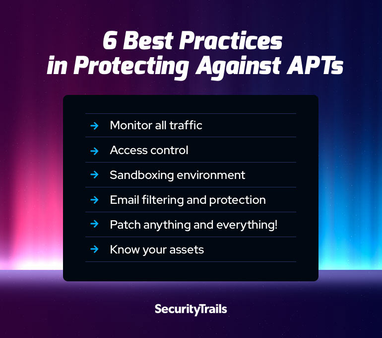 best practices in protecting against advanced persistent threat attacks