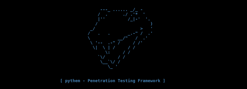 Pythem - multipurpose penetration testing platform