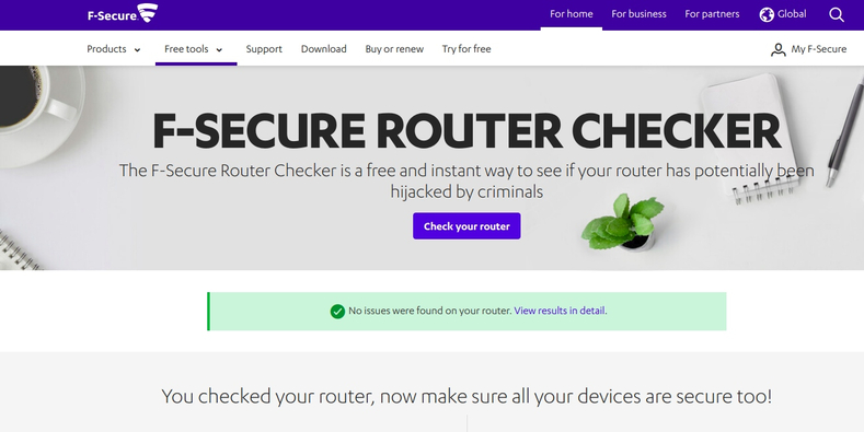 F-Secure provides a fast way to check if your router has been compromised by a DNS Hijacking attack