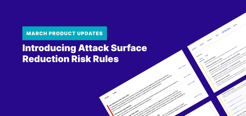 Introducing Attack Surface Intelligence: Risk Rules