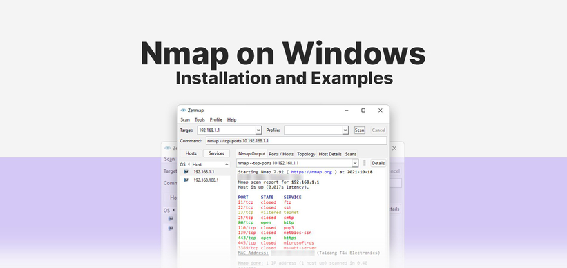 Nmap on Windows: Installation and Usage Guide for Windows Users