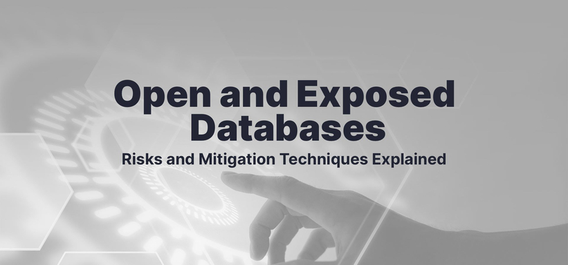 Open and Exposed Databases: Risks and Mitigation Techniques Explained.